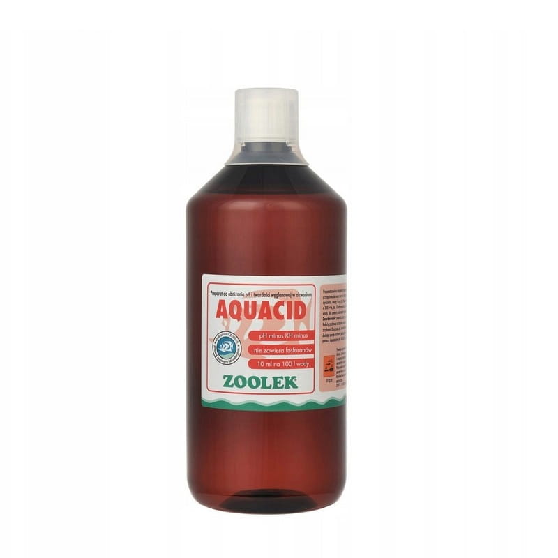 Zoolek Aquacid 1000ml obniża Ph i twardość węglanową.jpg